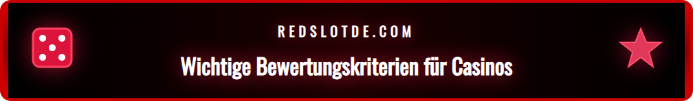 Eine Checkliste zur Bewertung der besten Online Casinos in Deutschland für Spieler.