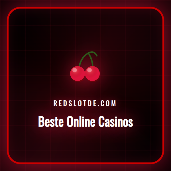 Eine Übersicht der besten Online Casinos in Deutschland mit Logos und Spielsymbolen.