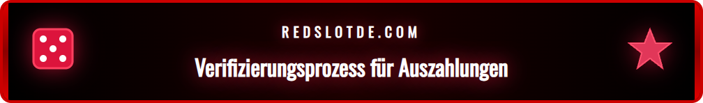 Schritt-für-Schritt-Anleitung zur erfolgreichen Kontoverifizierung bei Redslot.