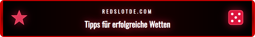 Infografik mit den besten Strategien für den Bet Builder von Redslot