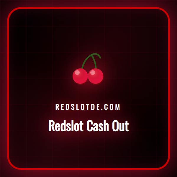 Ein Spieler nutzt die Redslot Cash Out Funktion auf seinem Smartphone.
