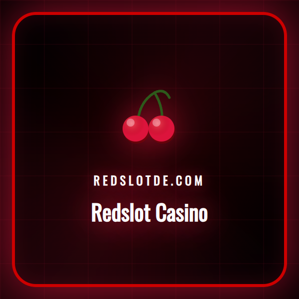 Die Startseite des Redslot Casino mit einer Übersicht der Top-Spiele.
