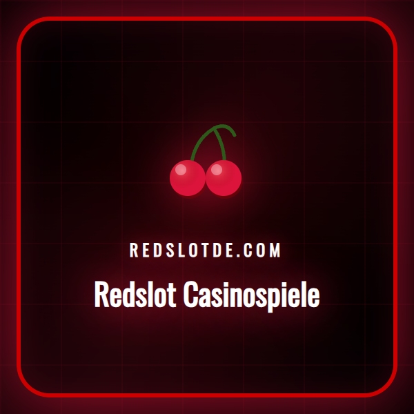 Eine Übersicht der vielfältigen Redslot Casinospiele auf einem Laptop.