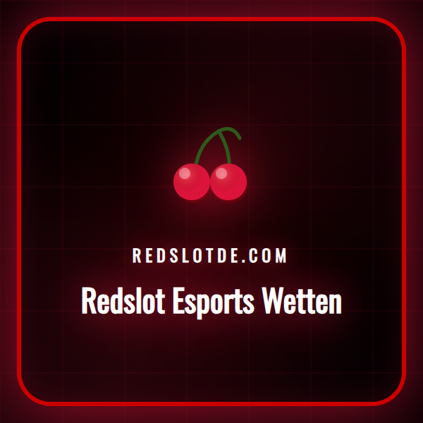 Ein Spieler platziert Redslot Esports Wetten auf einem Laptop.