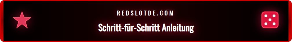 Anleitung zum Starten eines kostenlosen Redslot Demo Spiels auf dem Handy