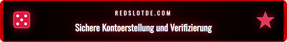 Anleitung zur sicheren Anmeldung bei Redslot für Jackpot Slots