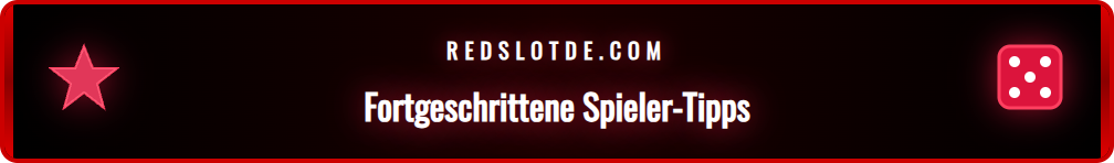 Infografik mit fortgeschrittenen Tipps und Tricks für Jackpot-Spieler