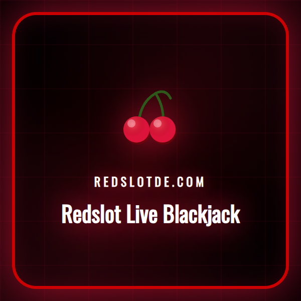 Ein professioneller Dealer an einem Redslot Live Blackjack Tisch mischt die Karten.