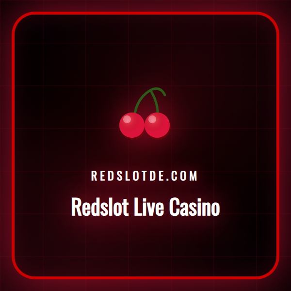 Professioneller Croupier am Blackjack-Tisch im Redslot Live Casino.