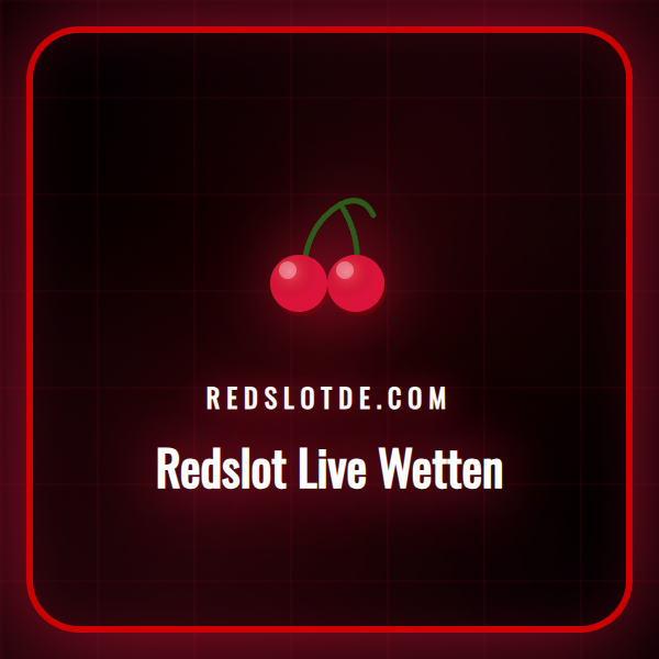 Ein Spieler platziert eine Wette auf der Redslot Live Wetten Plattform.