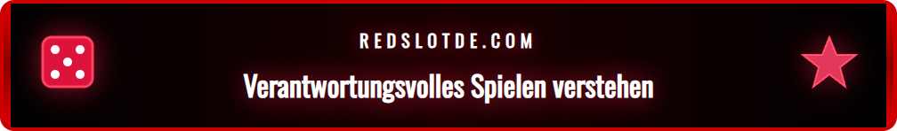 Infografik zeigt die Säulen der Redslot Spielhilfe für sicheres Spielen.