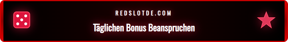 Screenshot des Redslot-Kontobereichs, der den Rabatt anzeigt.