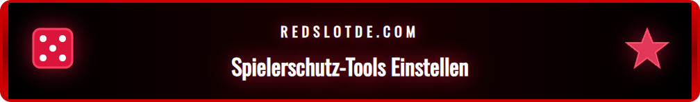 Anleitung zur Einstellung des Redslot Einzahlungslimits im Konto.