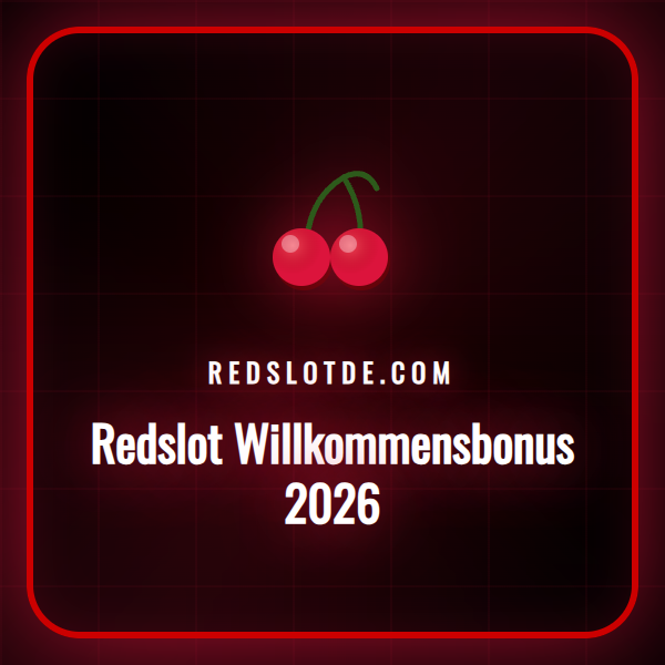 Eine Person, die den Redslot Willkommensbonus 2026 auf einem Laptop-Bildschirm prüft.