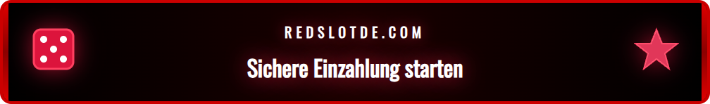 Anleitung zur sicheren Einzahlung bei Redslot für Spieler aus Deutschland.