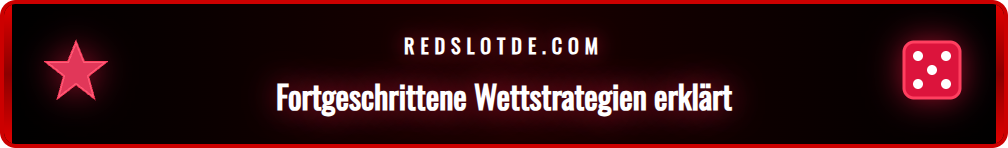 Ein Diagramm, das fortgeschrittene Wettstrategien visualisiert.